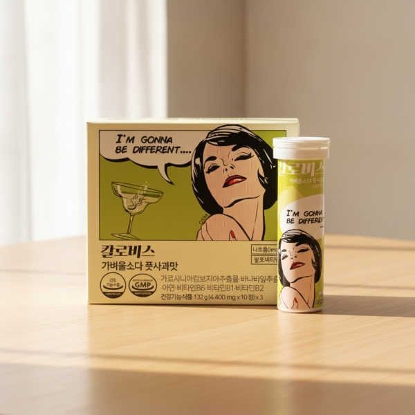 [칼로비스]칼로비스 가벼울소다 풋사과맛 30정 15일분 4098271