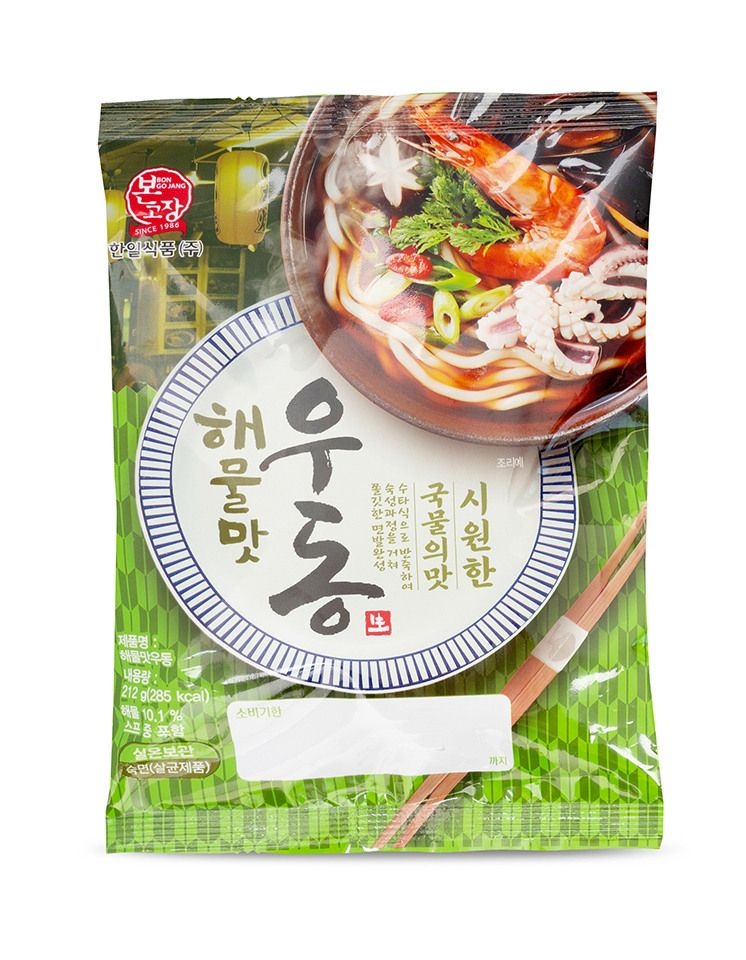 [패션플러스][모먼티 식품]본고장 해물맛 우동1인 5봉