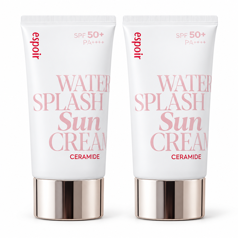 코스비전 에스쁘아 워터 스플래쉬 선크림 세라마이드 60ml 2개 눈시림없는썬크림