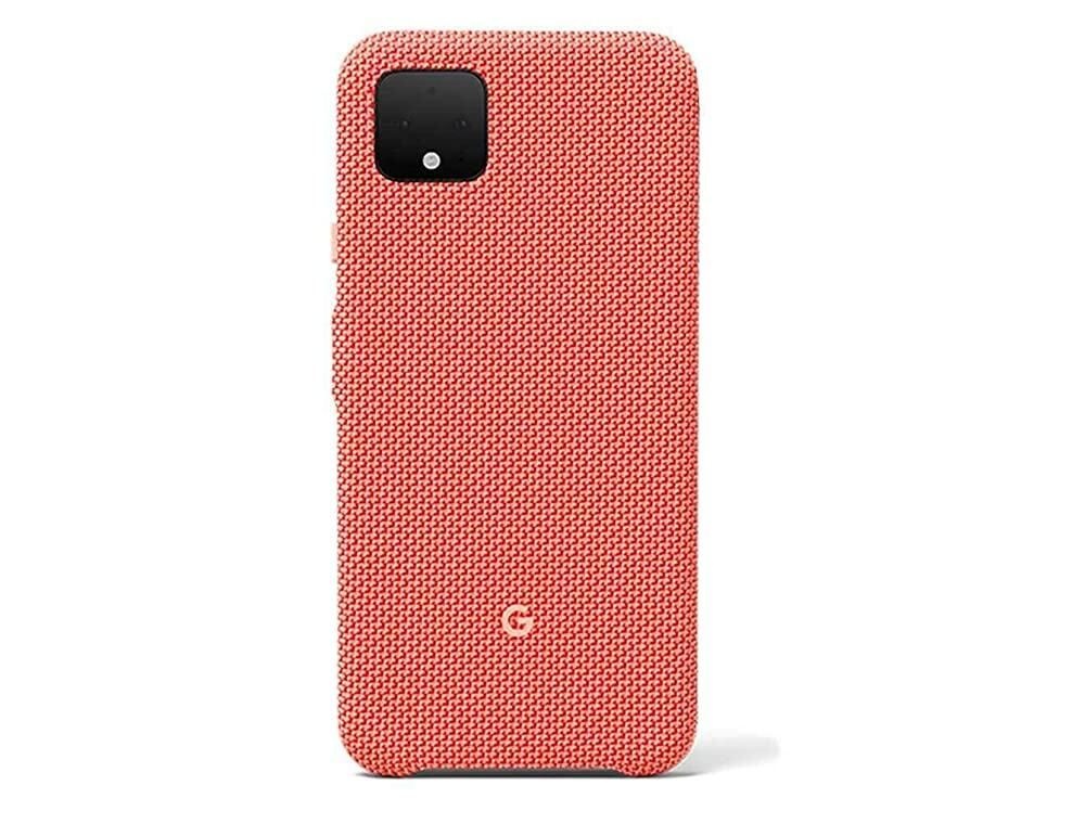 Google [해외] Google 픽셀 4용 케이스 - 맞춤형 원단과 액티브 엣지 호환 휴대폰 보호 커버 공식 Could Be Coral 426804
