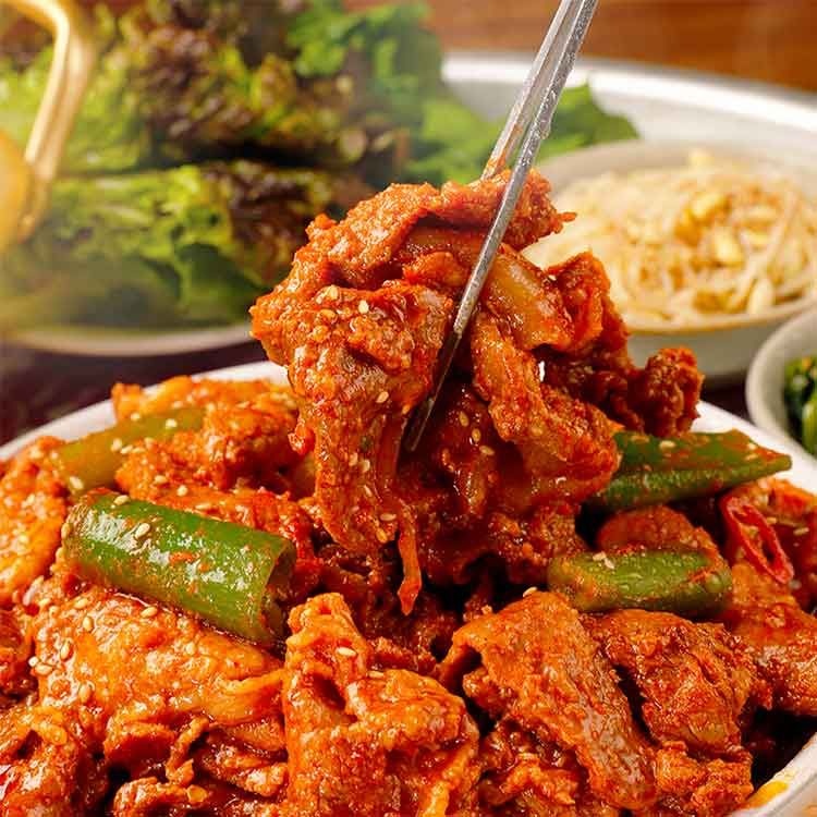 참도깨비 참도깨비 초량 기사식당 고추장 제육볶음 1kg 돼지 목전지 양념육