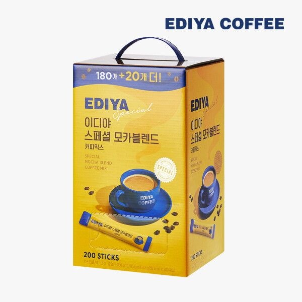 [이디야 커피] [이디야] 스페셜 모카블렌드 커피믹스 200T
