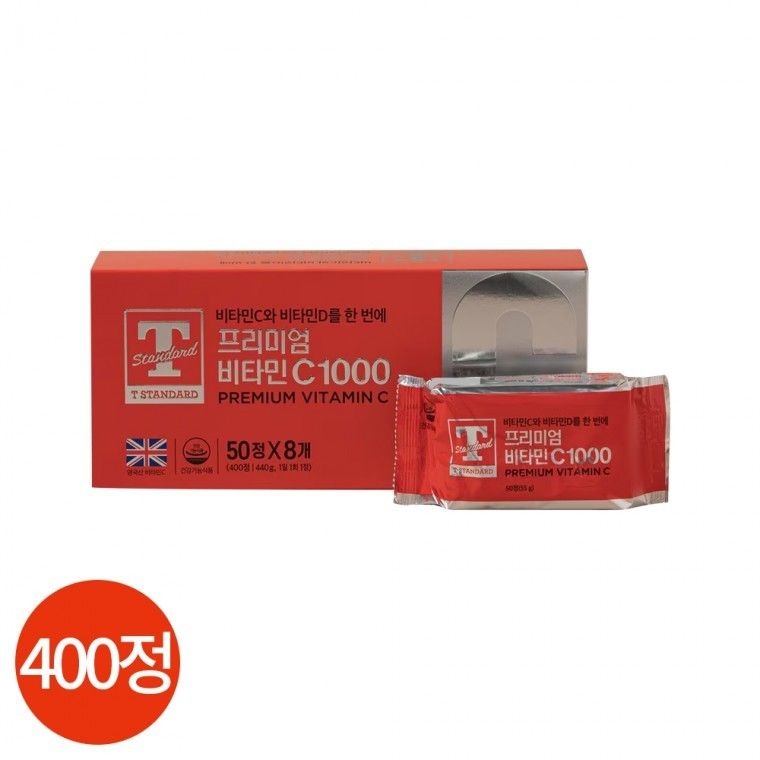 1000 T 프리미엄 STANDARD 400정 비타민C