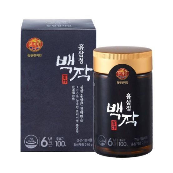 [롯데백화점] 천지인 [롯데잠실] 동원 천지인 홍삼정 백작 百作 ( 240g 80일분)