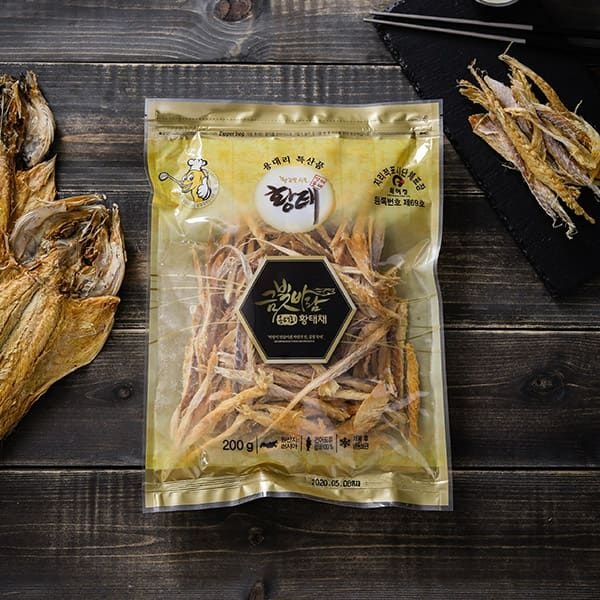 자연맛남 (현대Hmall) [산지직송] 금빛바람 용대리 황태채 200g