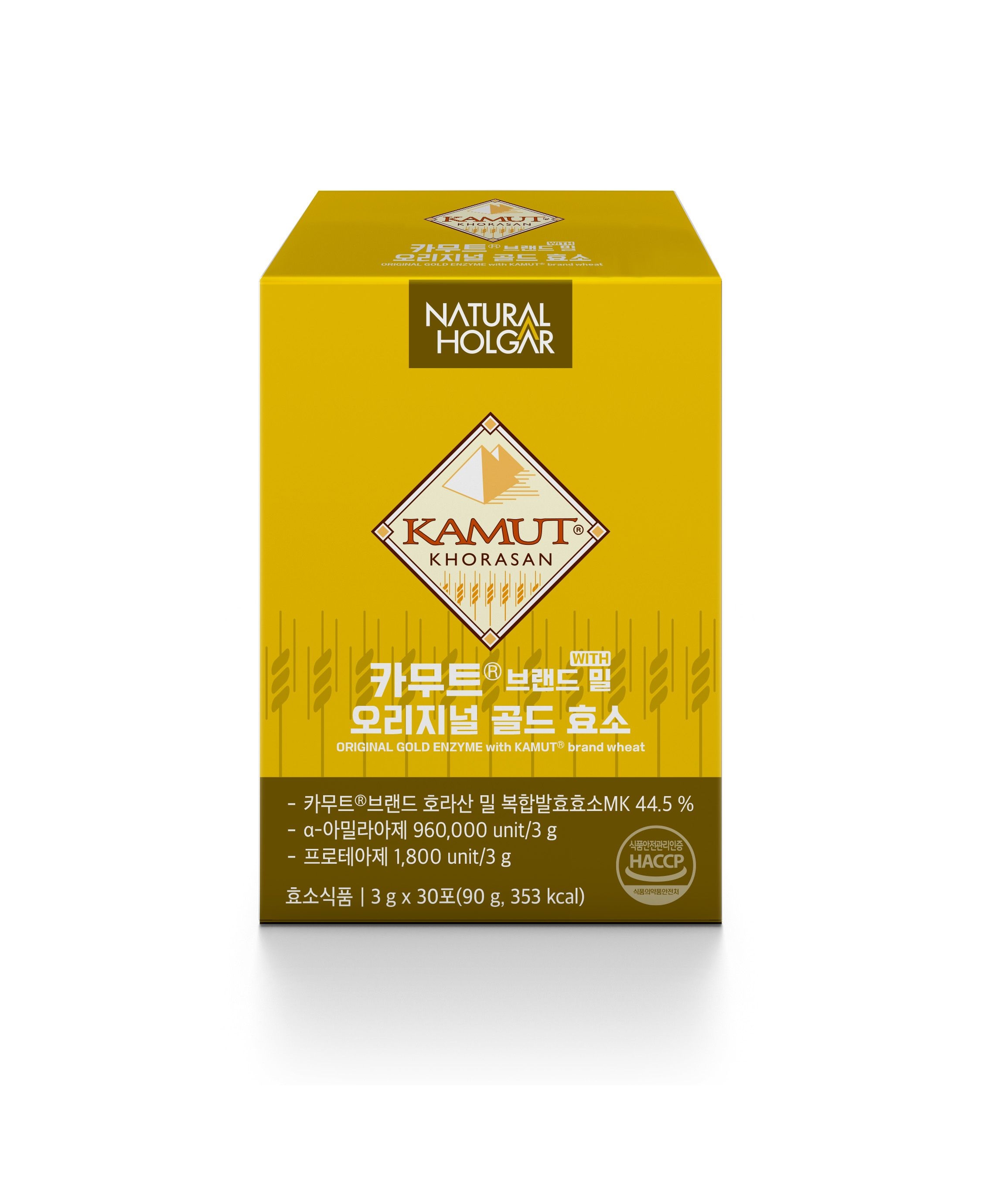 네츄럴올가 카무트R 브랜드밀 프리미엄 효소 3박스 [30포 x 3세트]