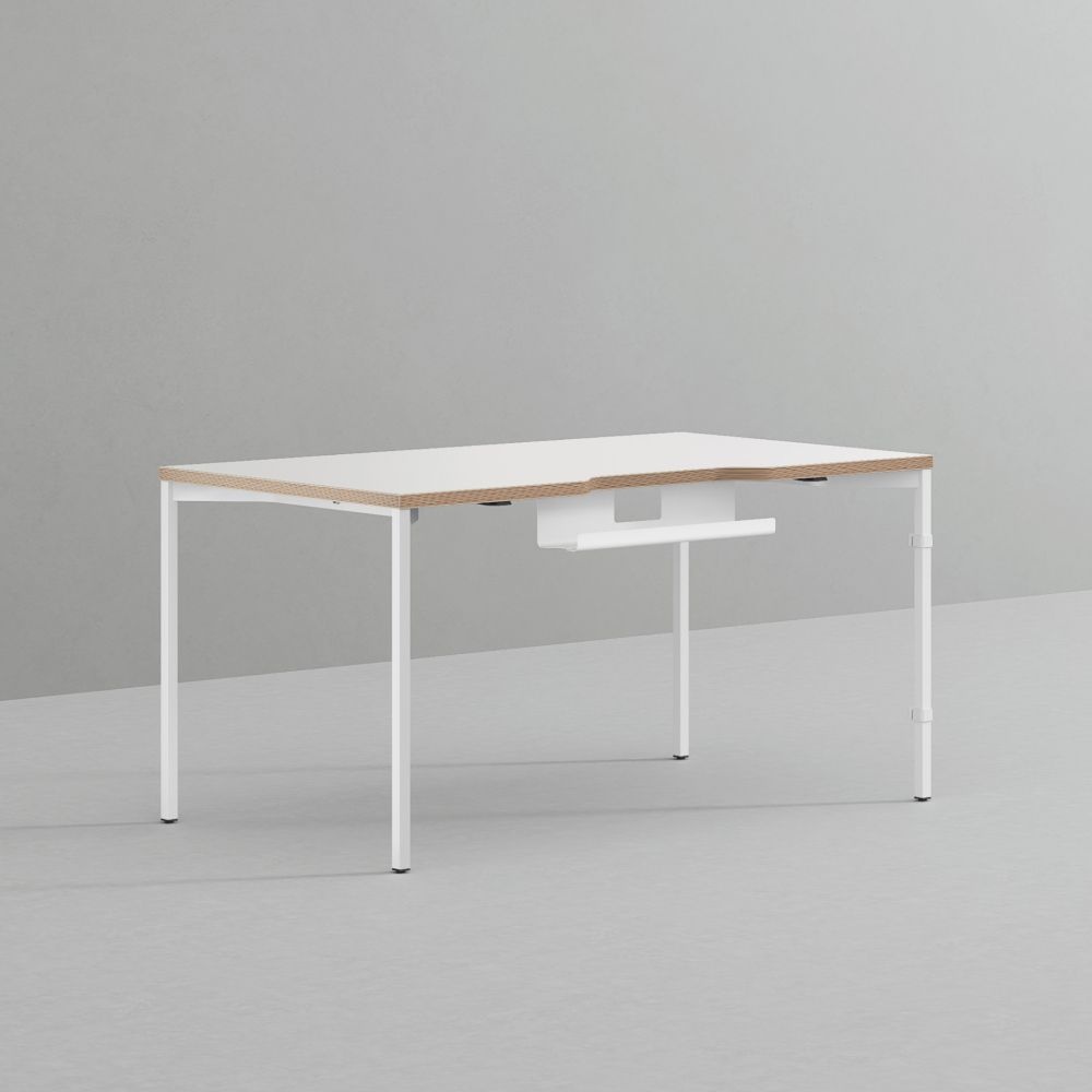 데스커 컴퓨터 책상 2.0 1400x800mm, 화이트