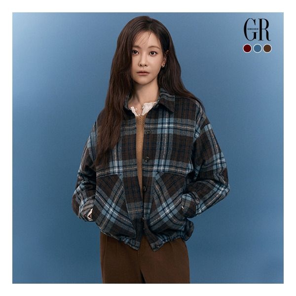 [조르쥬 레쉬] 26FW 울 블렌디드 체크 자켓 3종