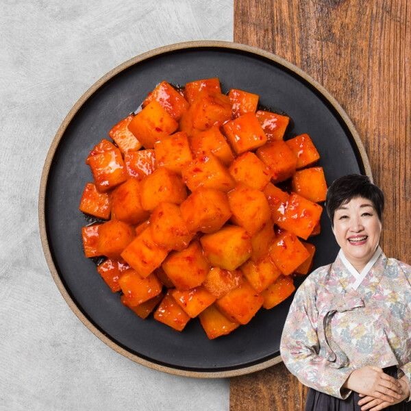 [한복선] 명가 깍두기 3kg