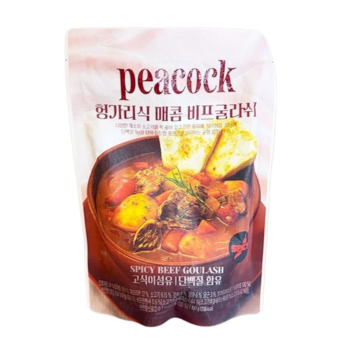 피코크 헝가리식 매콤 비프 굴라쉬 350g x 1개 아이스박스포장 ee404471