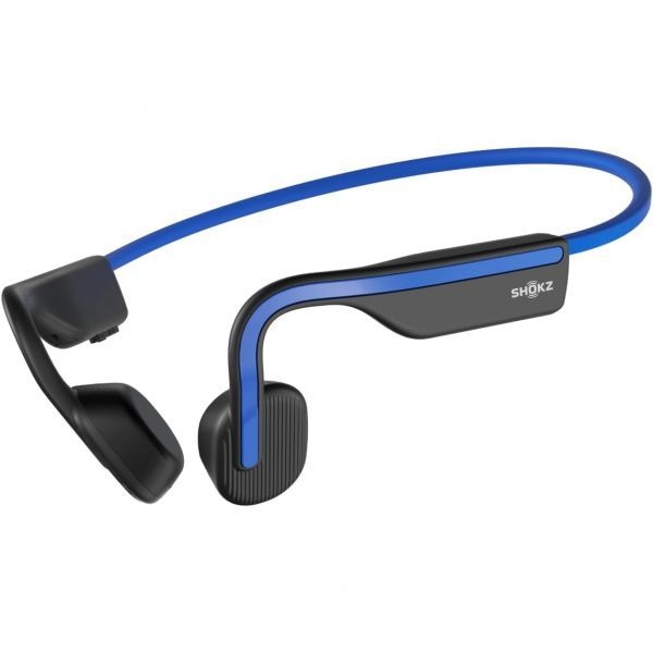 SHOKZ [해외] SHOKZ 샥즈 OpenMove 오픈이어 블루투스 스포츠 헤드폰 골전도 무선 이어폰 땀 방지 기능으로 러닝 운동에 스티커 팩
