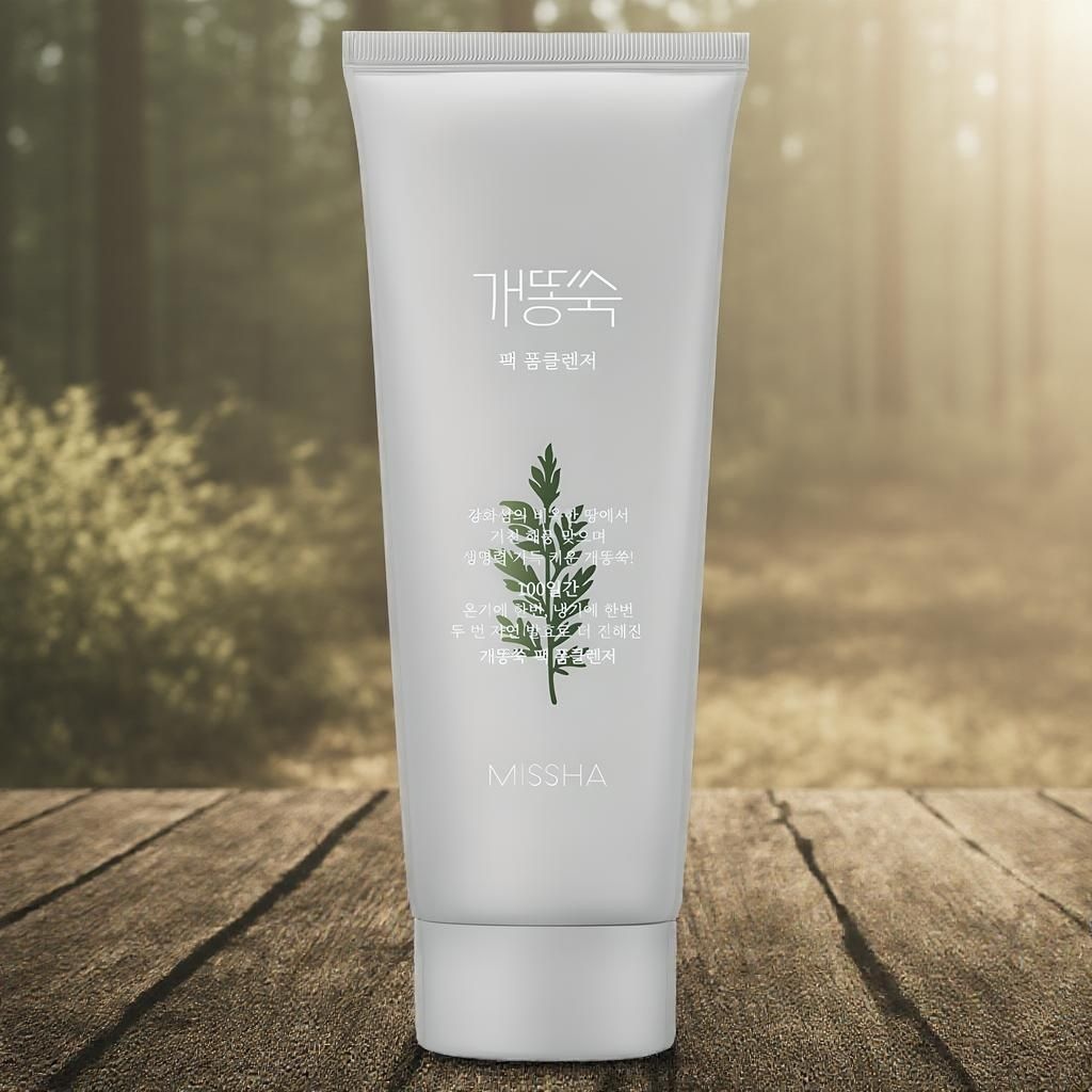 제조사미기재 미샤 폼클렌징 클렌징폼 개똥쑥 팩 폼 클렌저 150ml 1개