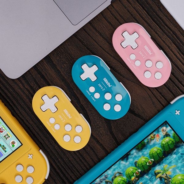 [해외] 8BITDO ZERO 2 블루투스 무선 게임패드 닌텐도 스위치 호환
