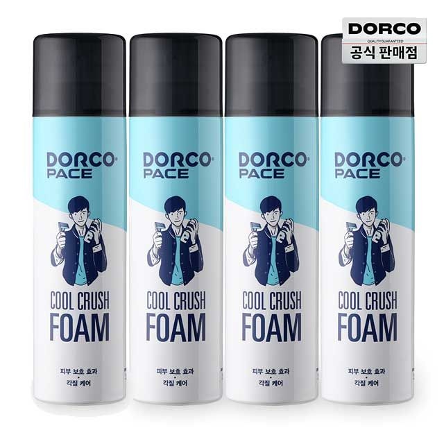 [APP전용] 도루코 페이스 쿨 크러쉬 대용량 쉐이빙폼 250ML 3개외 면도기모음+ 증정 스누피수건1개(색상 랜덤)
