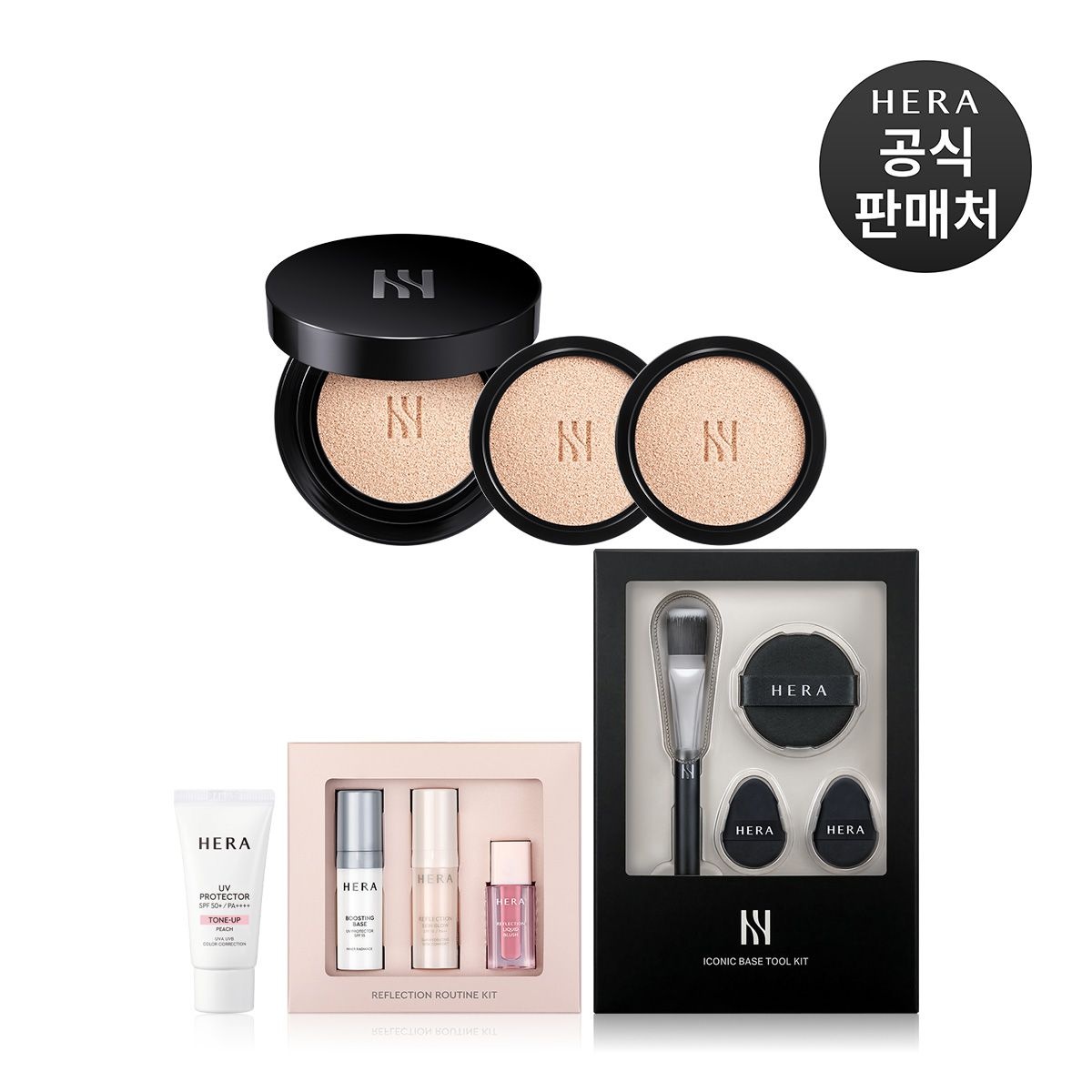 헤라 [기획]블랙쿠션 파운데이션 디럭스 SPF34/PA++ (본품15g+리필15gx2)