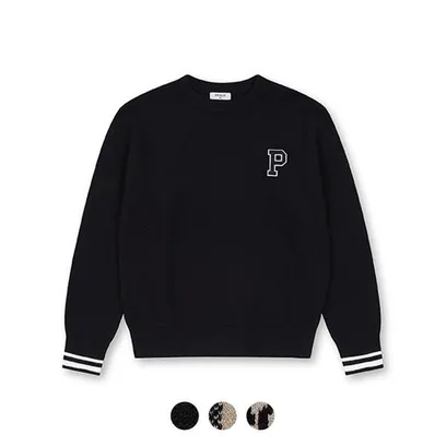 폴햄키즈 시그니처 공용 패턴 스웨터_PKE4ER3020