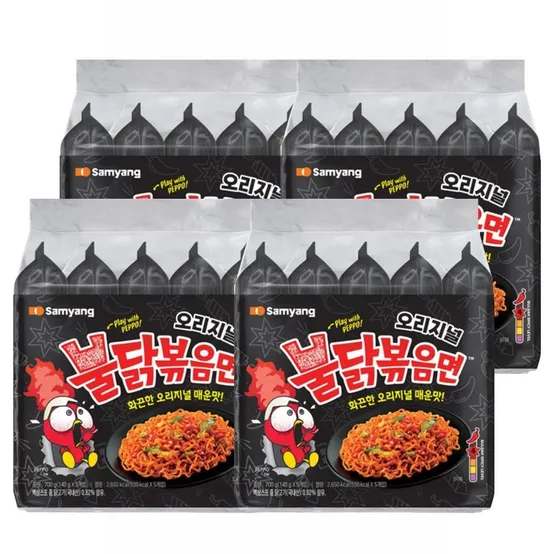 삼양 불닭볶음면 140g 20봉 / 삼양라면 120g 20봉 