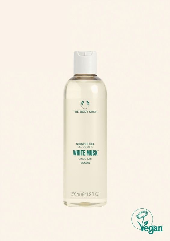 [롯데백화점] 더바디샵 화이트 머스크 샤워 젤 250ML /모든피부타입. 젤 제형 바디 클렌저