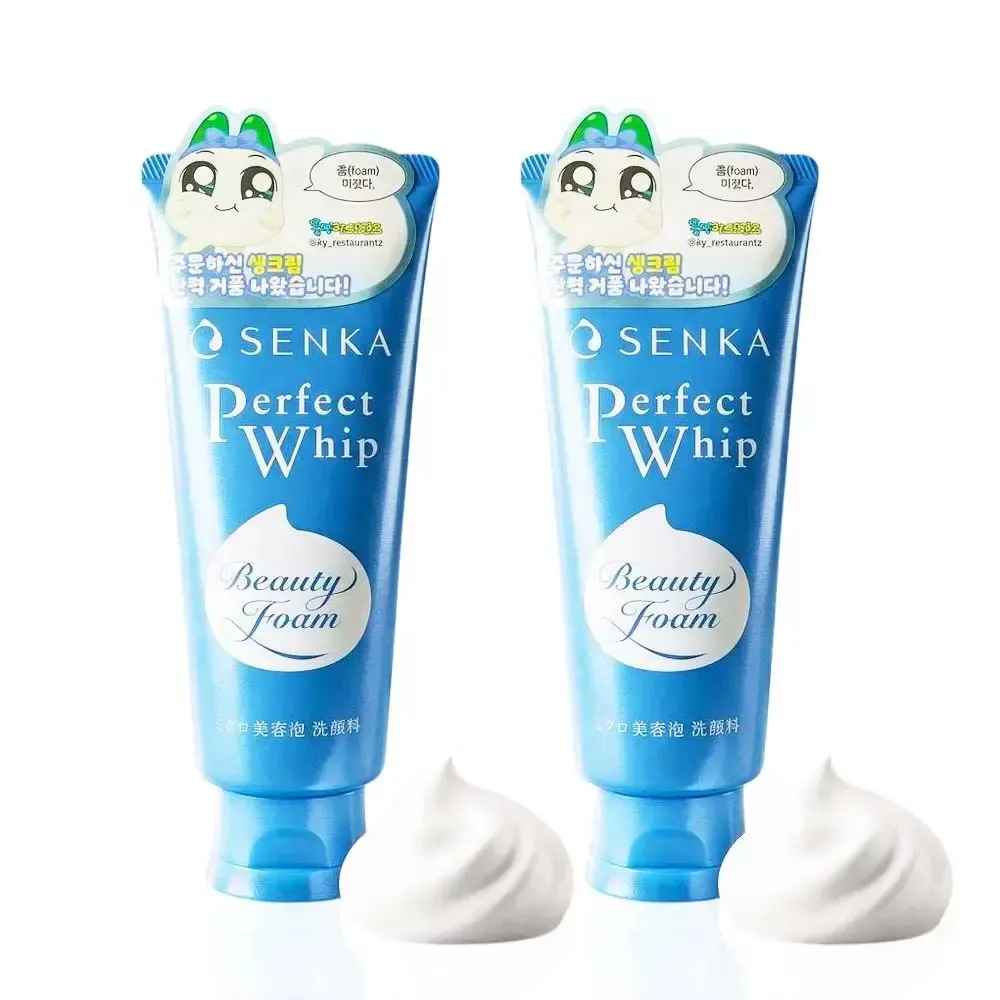 센카 퍼펙트 휩 페이셜워시 FA 클렌징폼 150g x2개 쫀쫀한 거품 딥클렌징