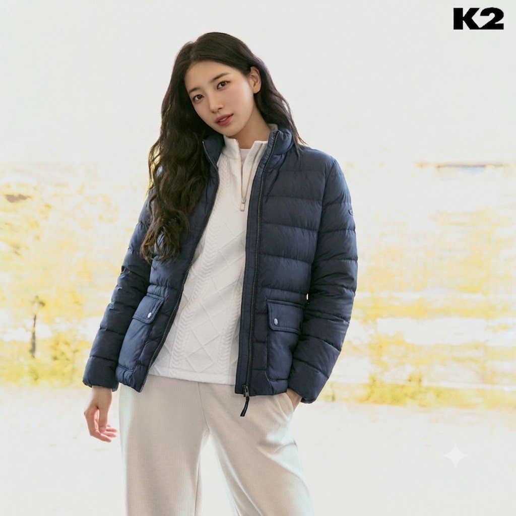 K2[택가:259,000]수지착용 헝가리 구스 시그니처 카이트 경량 다운 W KWU24572-JS