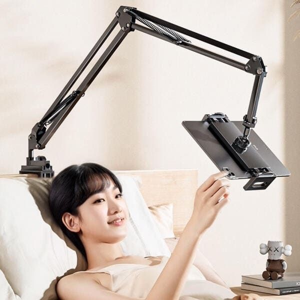 (현대Hmall) 아트박스/뷰씨 자바라 핸드폰 태블릿 거치대 책상 침대 고정형