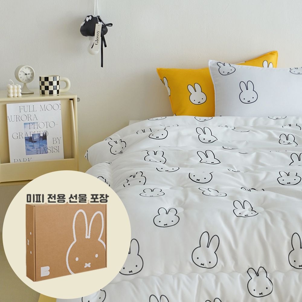[누비지오]미피 츄츄 사계절 차렵이불 침구풀세트 5colors(SS)+전용선물포장