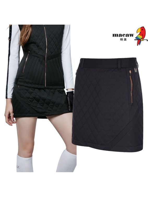 마코 여성퀼팅 큐롯 스커트_MMW3CU62 635148