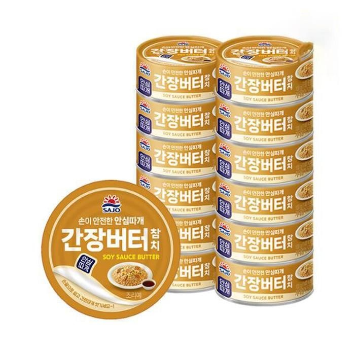 [오리온] 간장버터참치 100g x 12캔(4번들 3입)
