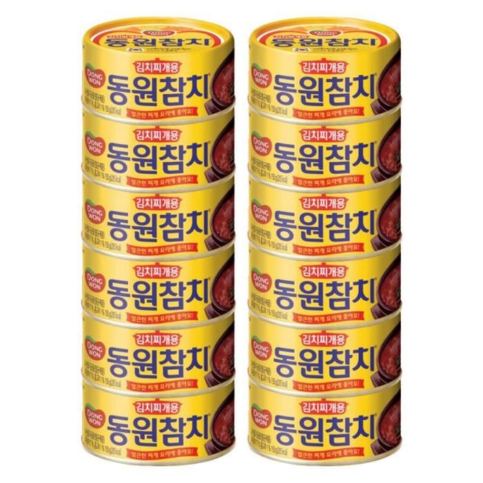 [오늘출발] 김치찌개용참치150g 12캔