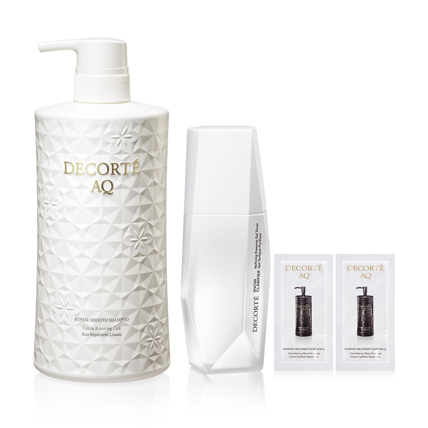 데코르테 AQ 리페어 스무스 샴푸 600ml 세트