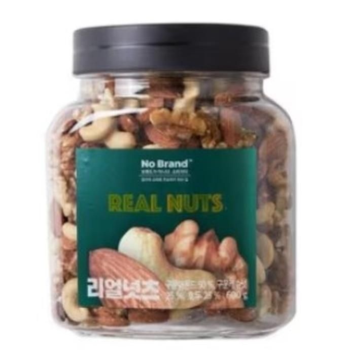 노브랜드 리얼넛츠 600g 2개/아몬드/견과류