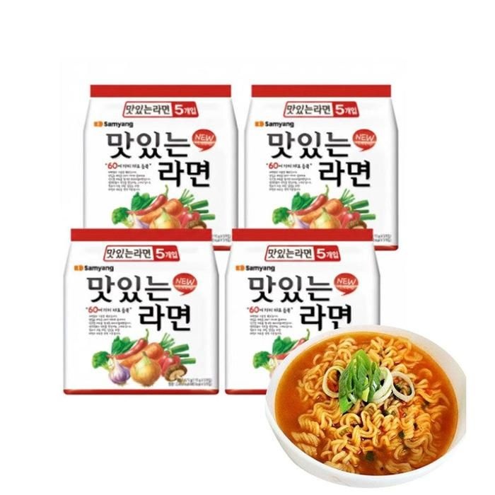 맛있는라면 115g x 20개
