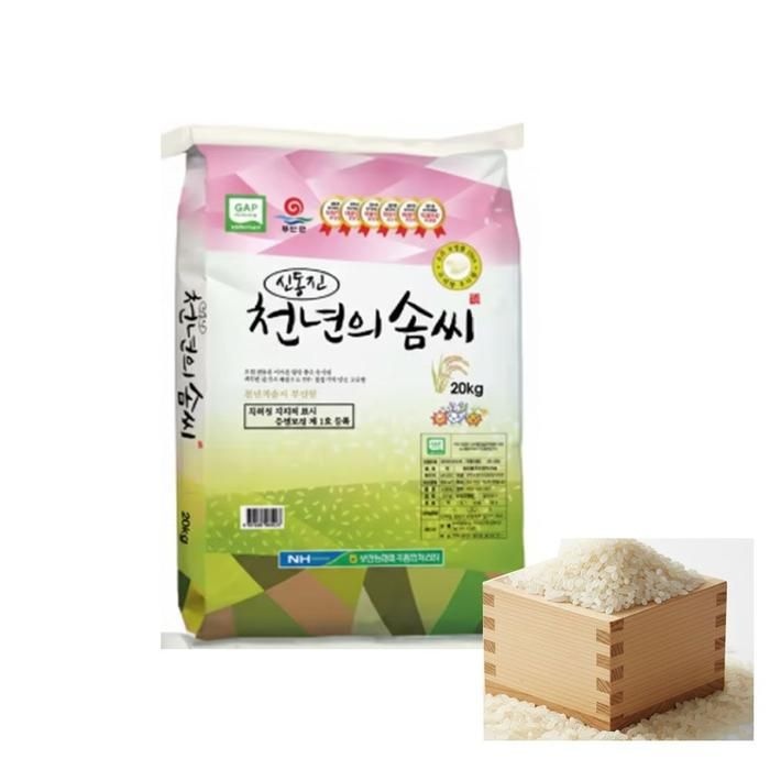 25년 햅쌀 천년의솜씨 신동진쌀 20kg 당일도정/상등급