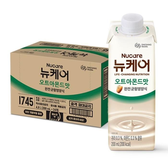 [오늘출발] 뉴케어 오트아몬드맛 200ml (24팩)