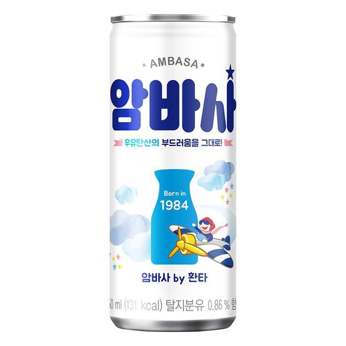[오늘출발] [콜라] 환타 밀크소다 250ml x 60캔