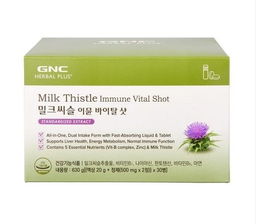 [롯데백화점] GNC [GNC]밀크씨슬 이뮨 바이탈 샷(30병/30일분)/소비기한:27.04.27