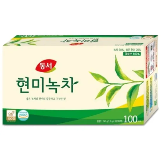 동서 현미녹차 티백 녹차 전통차