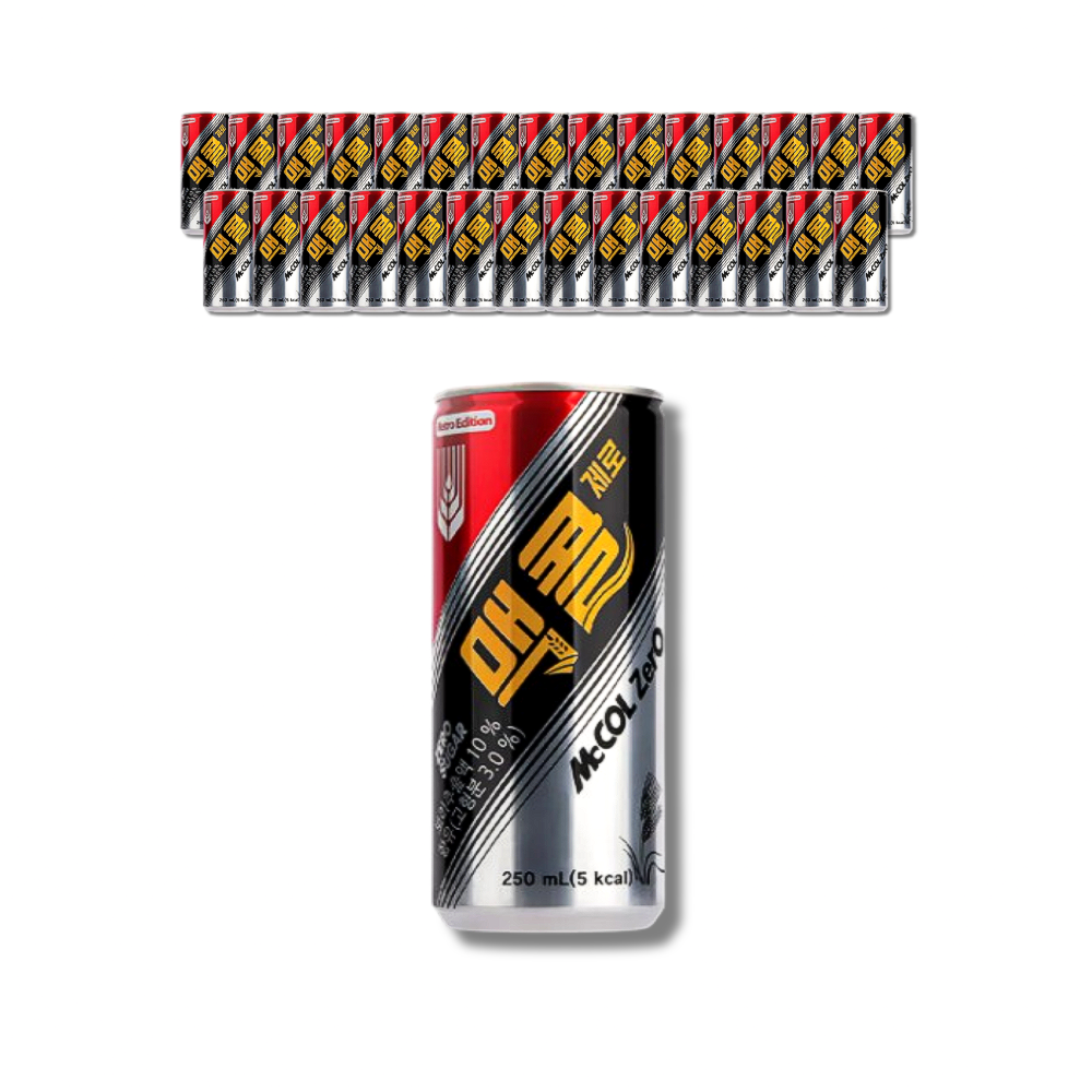 일화 일화 오리지널 <b>맥콜</b> <b>제로</b> 250ml X 30캔 4박스
