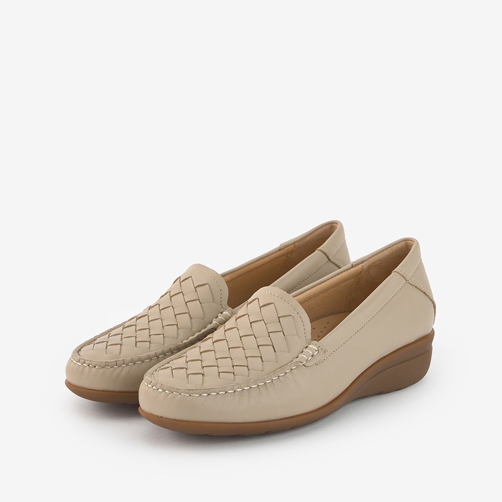 닥스 [DAKS] 여성 우븐 컴포트 슬립온 로퍼 DRS653LS32