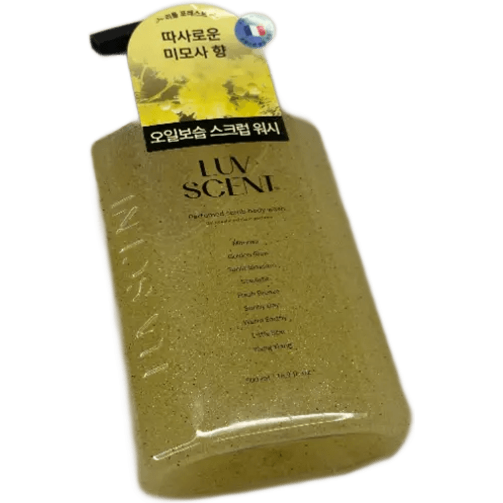 럽센트 생화향 스크럽 워시 리틀 포레스트 미모사 향 500ml 1개