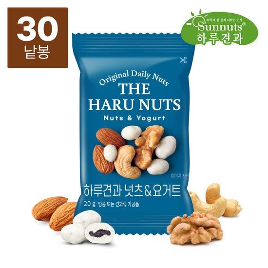 하루견과 넛츠&요거트 20gx30봉