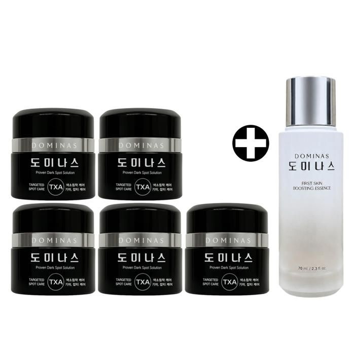 태극제약 시즌6 도미나스 크림 6세대 50g 5개+부스팅 에센스 70ml