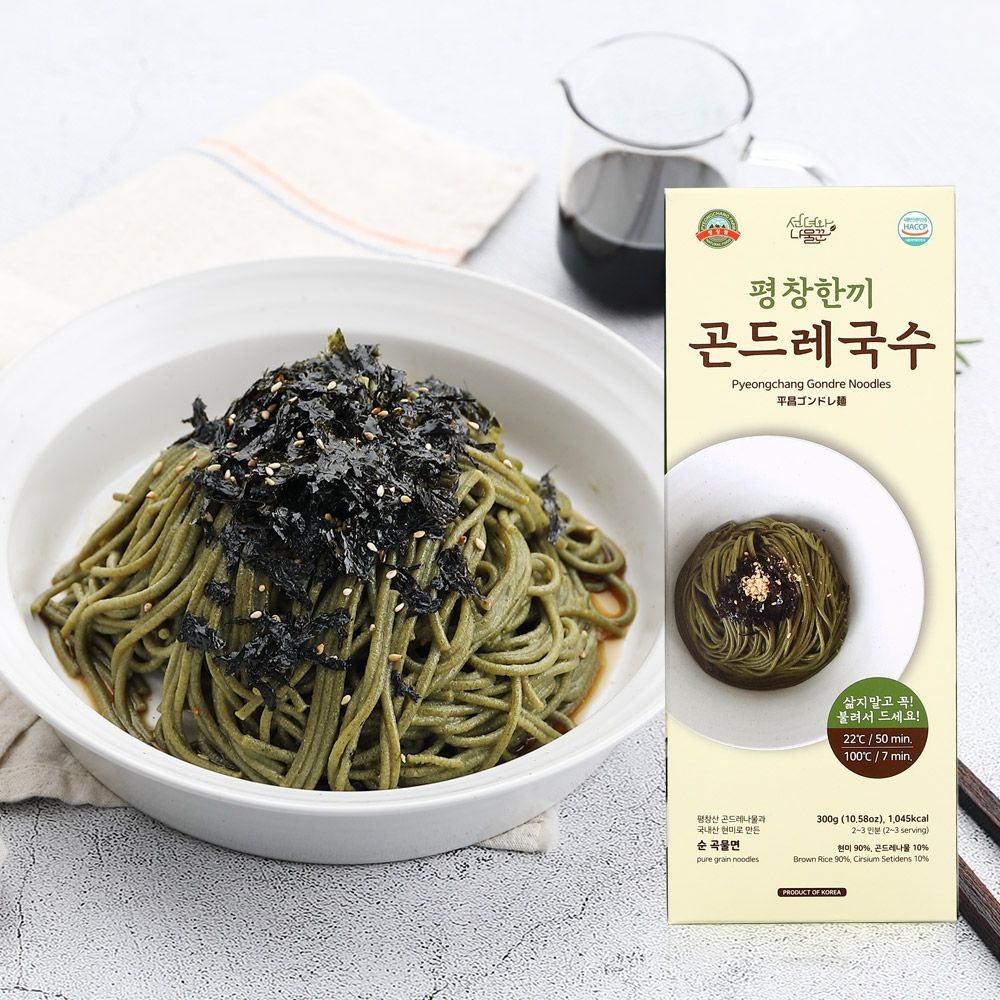 평창팜 [평창팜] 불려먹는 간편한 국수 평창한끼 곤드레국수 300g