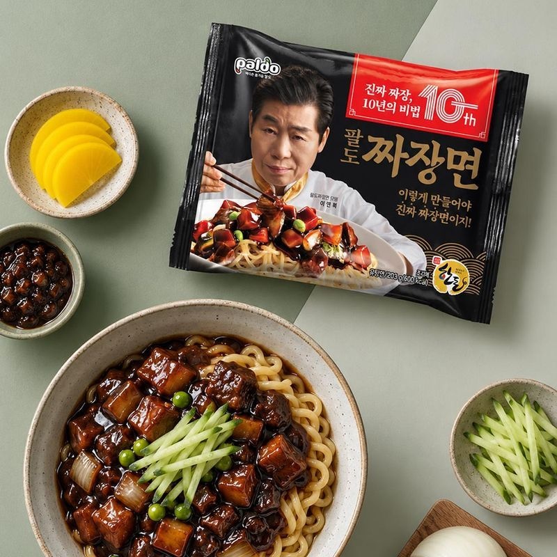 팔도 짜장면 32개입 (4개입 x 8개) / 봉지라면