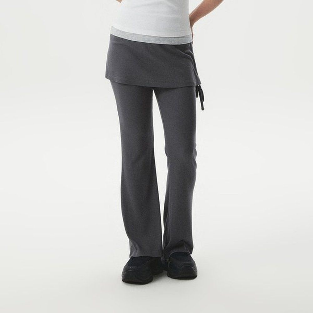 후아유 Skirt Layered PantsF WHTMG3792F 1000824360656