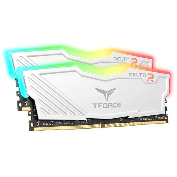 UnKnown Team Group T-Force DDR4 PC4-25600 CL16 Delta RGB 화이트 서린 16GB 8GB2 3200 4164416