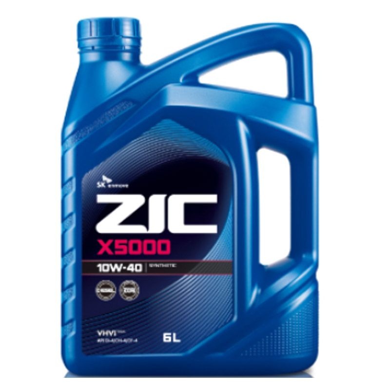 [오늘출발] 베이지크 ZIC/엔진오일/디젤/지크 X5000 10W40 4L