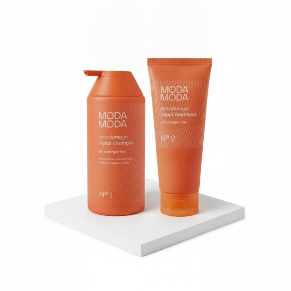 MODAMODA 제로 데미지 리페어 샴푸 500g + 리페어 트리트먼트 200g