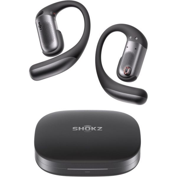 SHOKZ [해외] SHOKZ 샥즈 OpenFit Pro 오픈이어 완전 무선 이어폰 노이즈 캔슬링 Dolby Atmos 최적화 깊은 저음 50시간 재생 시간 AI 기반