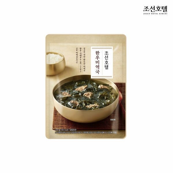 [조선호텔]조선호텔 한우 미역국 730g x 4팩 151458
